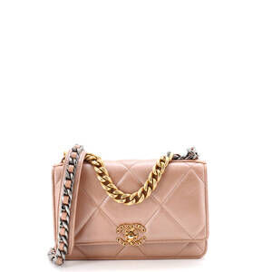 Chanel 19 Wallet On Chain Quilted #233881C34B
